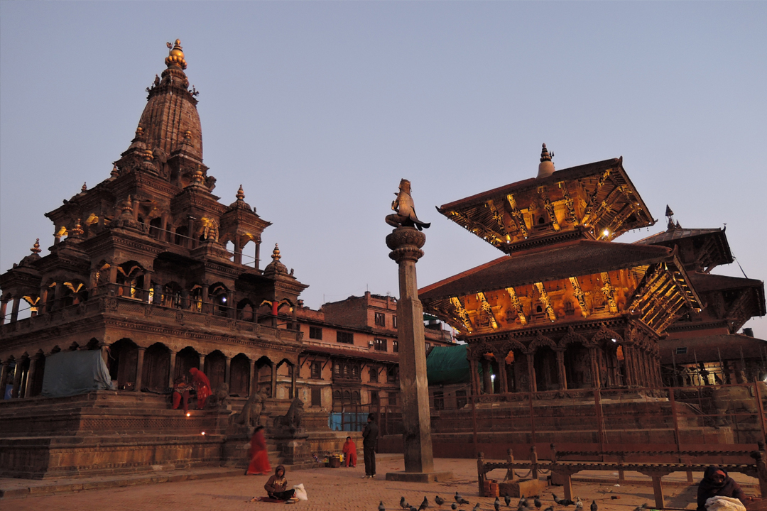 Patan Durbar Square. Lalitpur. Nepal. UNESCO World Heritage Day